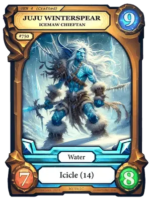 Juju Winterspeak Card